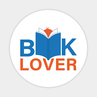 Book Lover Reading a Book Magnet